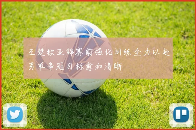 王楚钦亚锦赛前强化训练全力以赴男单争冠目标愈加清晰